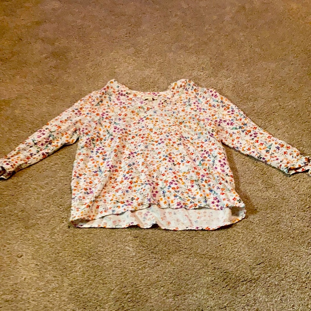 Cynthia rowley, size Xs floral top